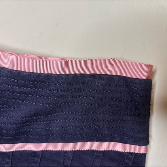 Marc Jacobs navy and light pink pleated skirt, size 2 - Picture 5 of 6